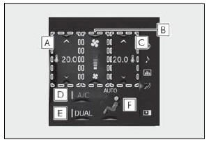 Lexus NX. Using the air conditioning system and defogger