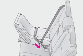 Lexus NX. Child restraint systems