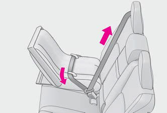 Lexus NX. Child restraint systems