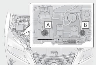 Lexus NX. Headlight aim instructions for Canadian owners (in French)