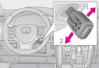 Lexus NX. Using the driving support systems