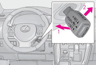 Lexus NX. Using the driving support systems