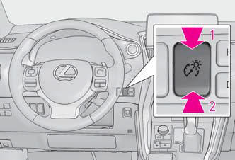 Lexus NX. Head-up display