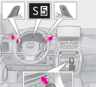 Lexus NX. Driving procedures