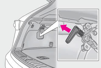 Lexus NX. Steps to take in an emergency