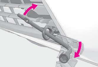 Lexus NX. Steps to take in an emergency