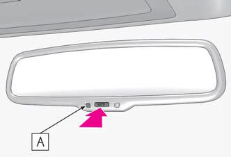 Lexus NX - Inside rear view mirror - Adjusting the steering wheel