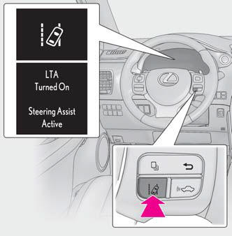 Lexus NX. Using the driving support systems