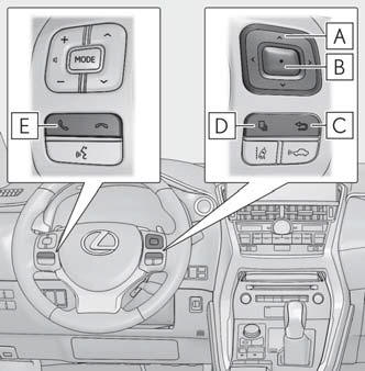 Lexus NX. Multi-information display