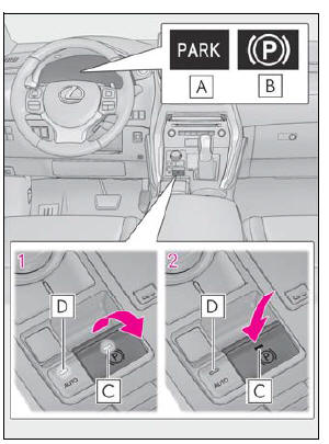 Lexus NX. Driving procedures