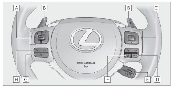 Lexus NX. Pictorial index