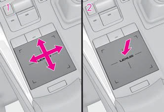 Lexus NX. Remote Touch