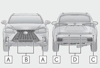 Lexus NX. Using the driving support systems